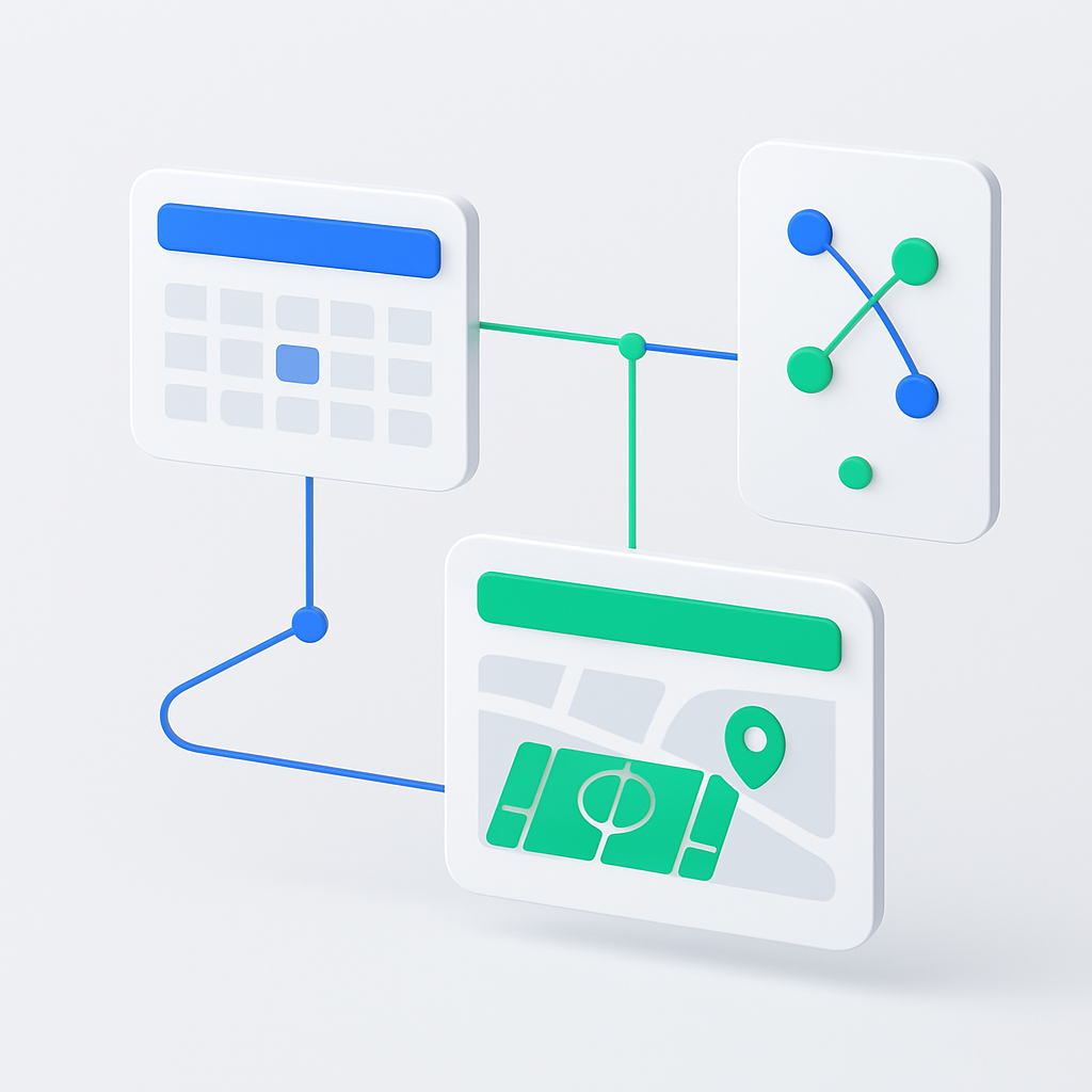 Visualization of OpenGym Platforms scheduling, facility reservation, and coordination technology